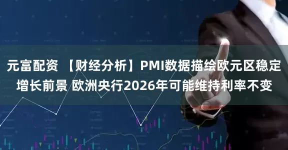 元富配资 【财经分析】PMI数据描绘欧元区稳定增长前景 欧洲央行2026年可能维持利率不变